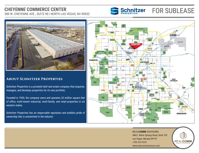 580 W Cheyenne Ave, North Las Vegas, NV for lease - Other - Image 2 of 3