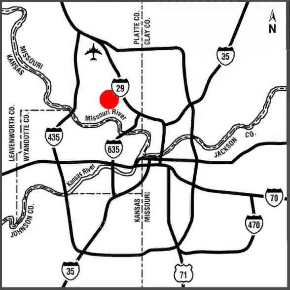 6405 N Cosby Ave, Kansas City, MO for lease - Site Plan - Image 2 of 8