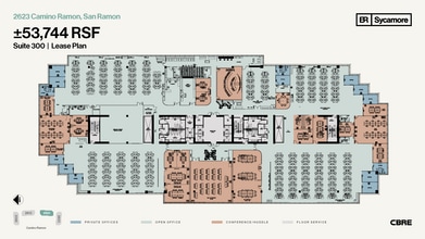 2603-2633 Camino Ramon, San Ramon, CA à louer Plan d’étage- Image 1 de 1