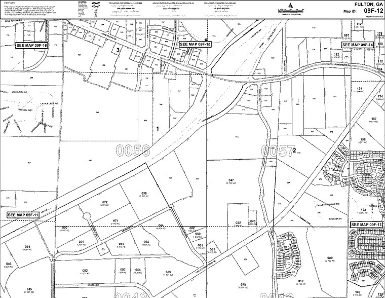 Oakley Rd, Union City, GA à vendre - Plan cadastral - Image 1 de 1