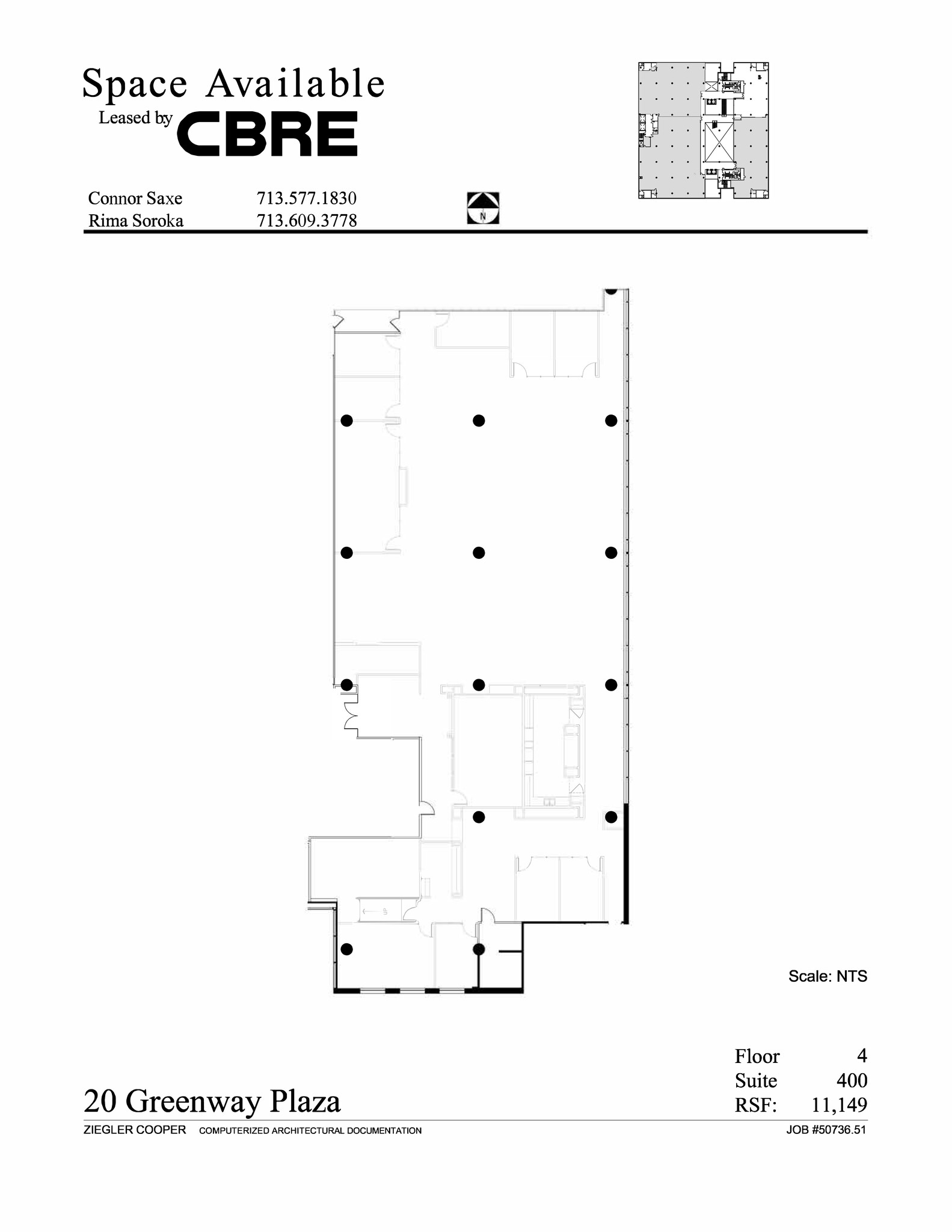 20 Greenway Plz, Houston, TX for lease Site Plan- Image 1 of 1