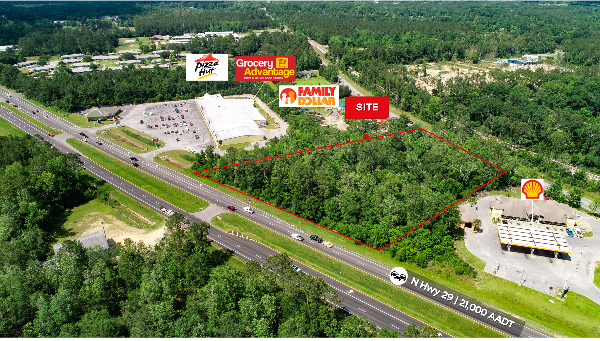 700 Blk Hwy 29, Cantonment, FL à vendre Photo du bâtiment- Image 1 de 6