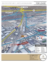 4535 Statz St, North Las Vegas, NV - Aérien  Vue de la carte