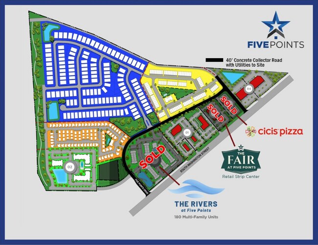 More details for South Washington Street & Five Points Drive, Kaufman, TX - Land for Sale