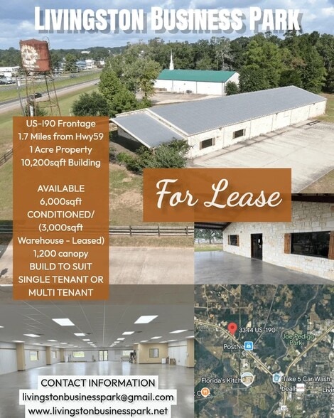 3344 U S Highway 190 W, Livingston, TX à louer - Photo du bâtiment - Image 2 de 14