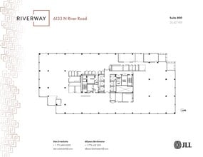 9377 W Higgins Rd, Rosemont, IL for lease Floor Plan- Image 1 of 1