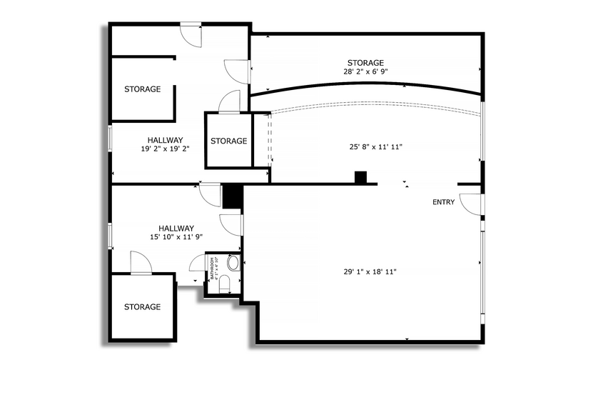 5219-5229 W 25th Ave, Edgewater, CO à louer - Plan d’étage - Image 2 de 6