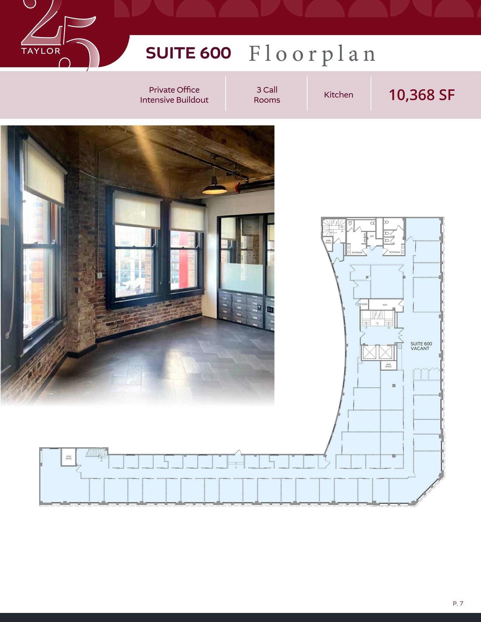 25 Taylor St, San Francisco, CA à louer Plan de site- Image 1 de 1