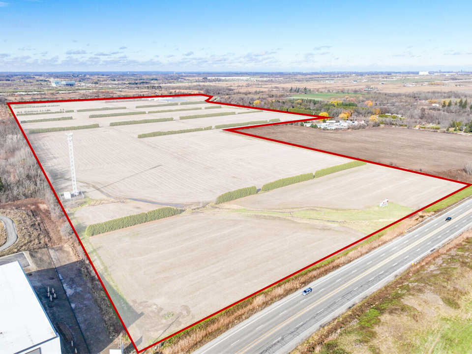 Milton Industrial Development Lands portfolio of 3 properties for sale on LoopNet.ca Aerial- Image 1 of 17