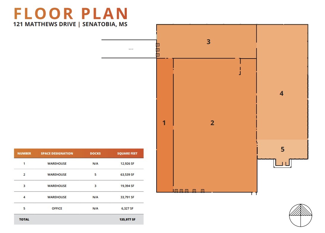 121 Matthews Dr, Senatobia, MS à louer Plan d  tage- Image 1 de 1