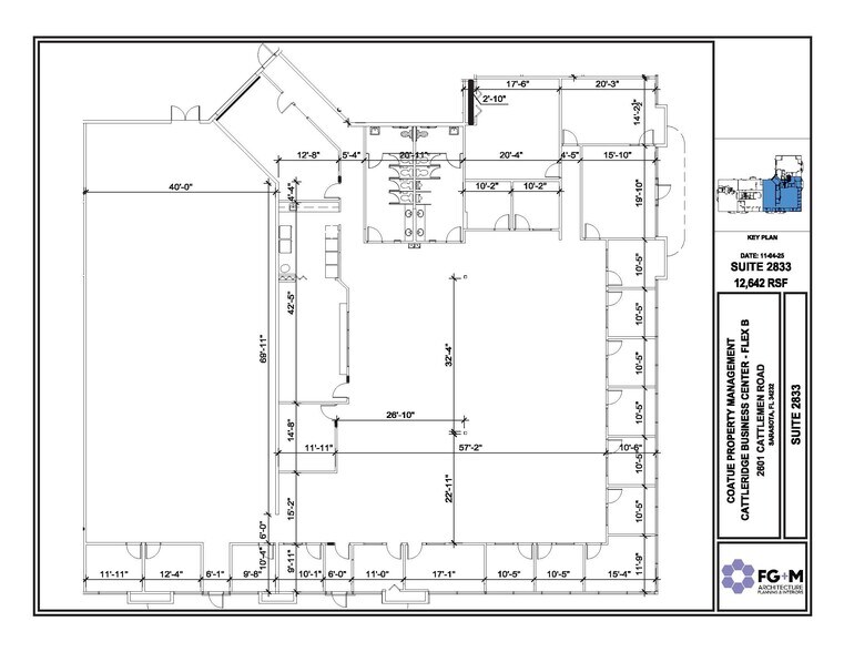 2821-2837 Cattlemen Rd, Sarasota, FL à louer - Photo du bâtiment - Image 2 de 17