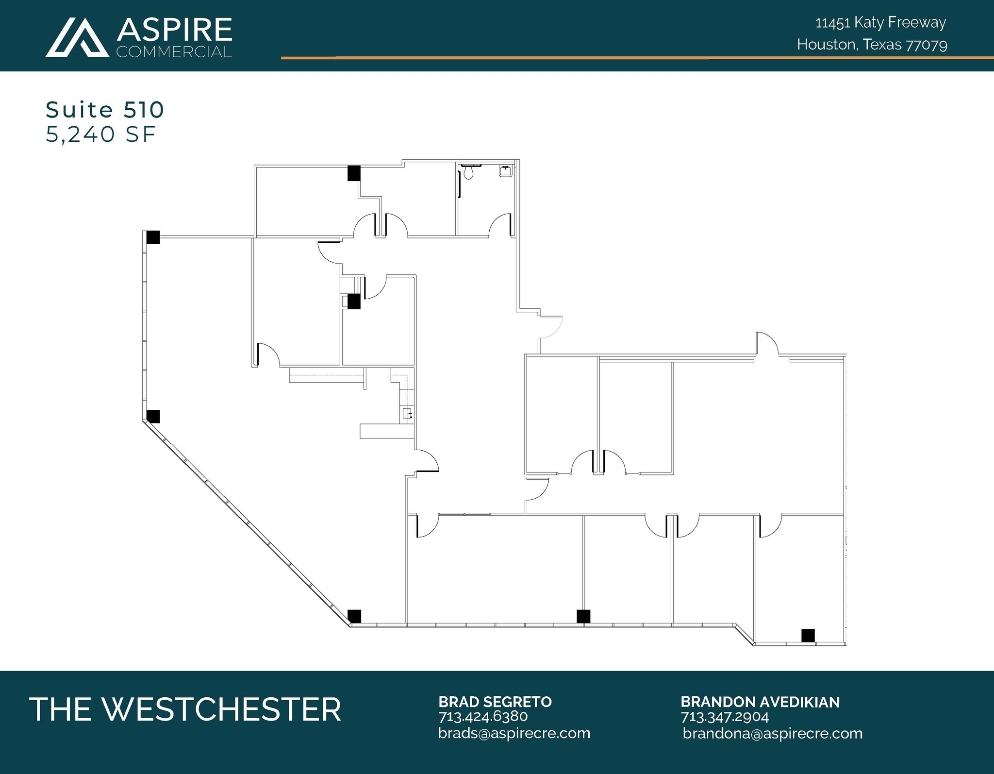 11451 Katy Fwy, Houston, TX for lease Floor Plan- Image 1 of 1