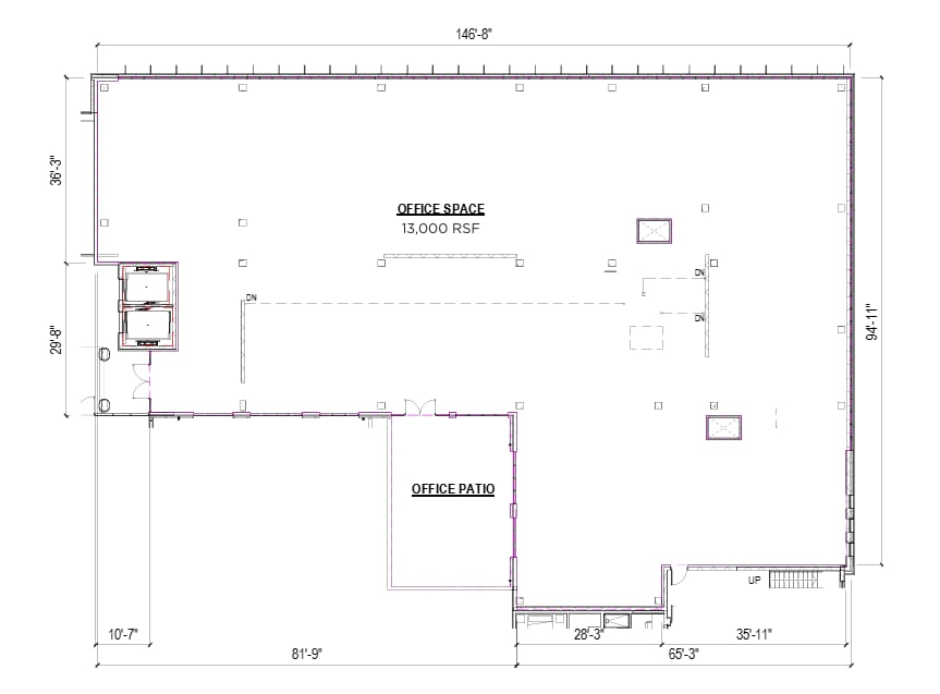 3393 Warrensville Center Rd, Shaker Heights, OH à louer Plan d’étage- Image 1 de 1