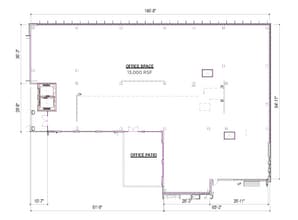 3393 Warrensville Center Rd, Shaker Heights, OH à louer Plan d’étage- Image 1 de 1