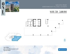 5251 Dtc Pky, Greenwood Village, CO for lease Site Plan- Image 2 of 4