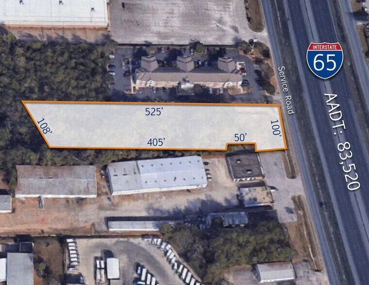 1100 W I-65 Service Rd, Mobile, AL for sale - Building Photo - Image 2 of 8