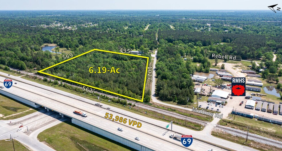 0 Midline Rd & Rebel Rd, Cleveland, TX à vendre - Photo du bâtiment - Image 1 de 7