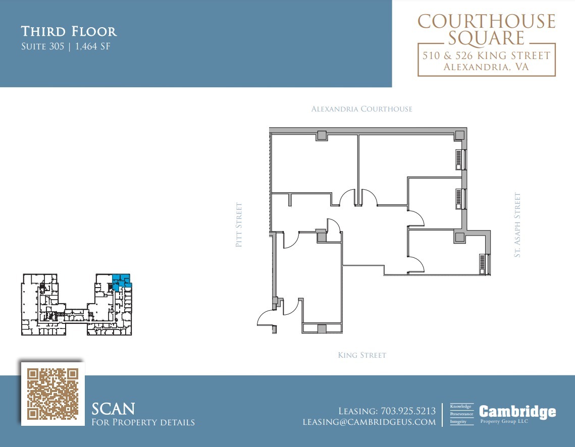 510-526 King St, Alexandria, VA for lease Floor Plan- Image 1 of 1