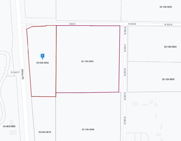 550 N and Main St, Millville, UT à vendre - Plan cadastral - Image 2 de 2