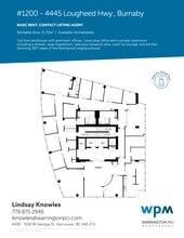 4445 Lougheed Hwy, Burnaby, BC for lease Site Plan- Image 1 of 1