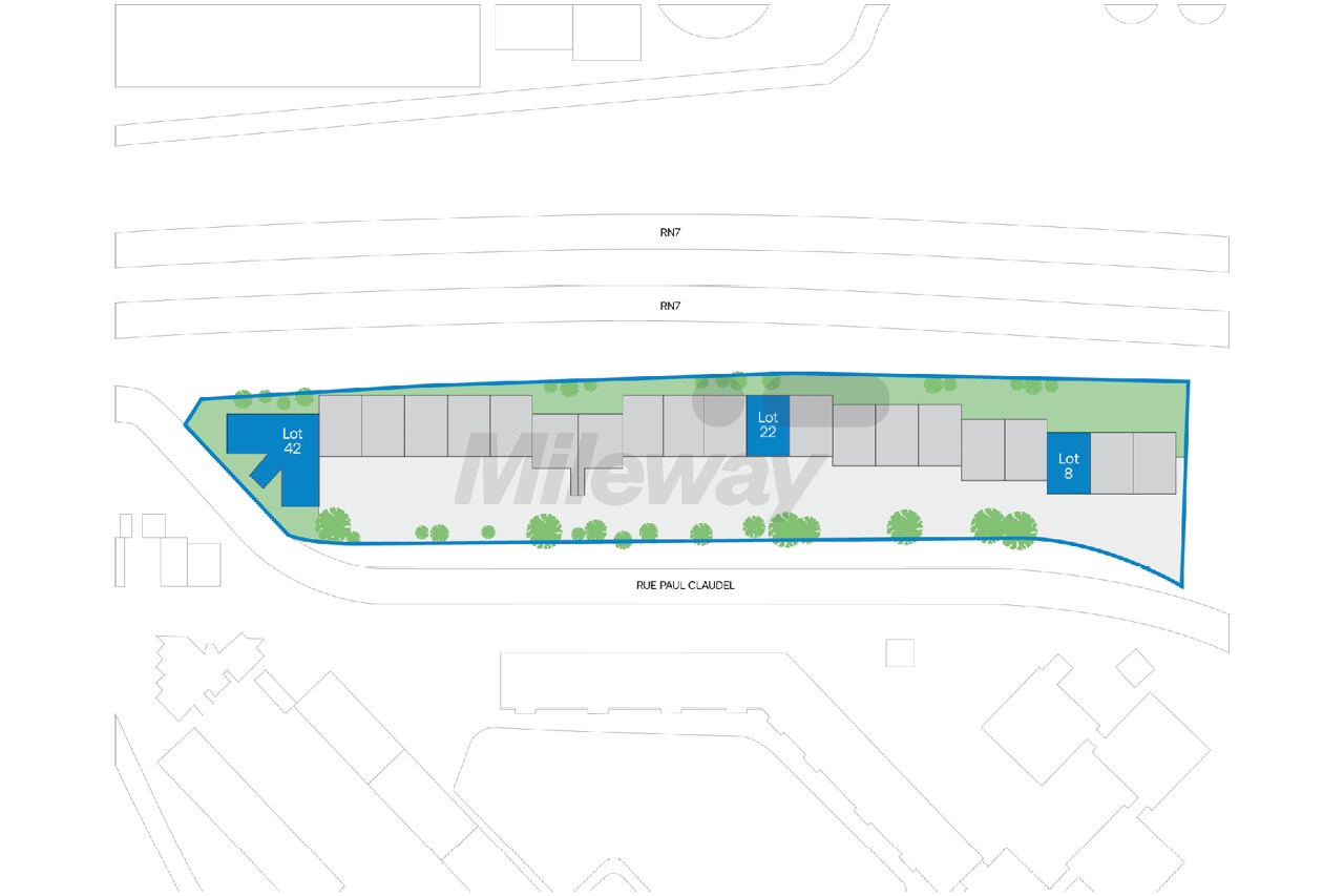 4 Rue Paul Claudel, Évry-Courcouronnes for lease Site Plan- Image 1 of 12