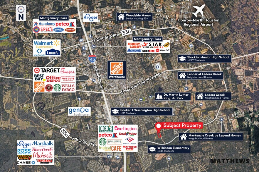 2000 Ed Kharbat Dr, Conroe, TX à vendre - Photo du bâtiment - Image 3 de 3