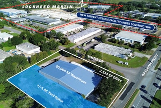 Plus de détails pour 1125 White Dr, Titusville, FL - Industriel à louer