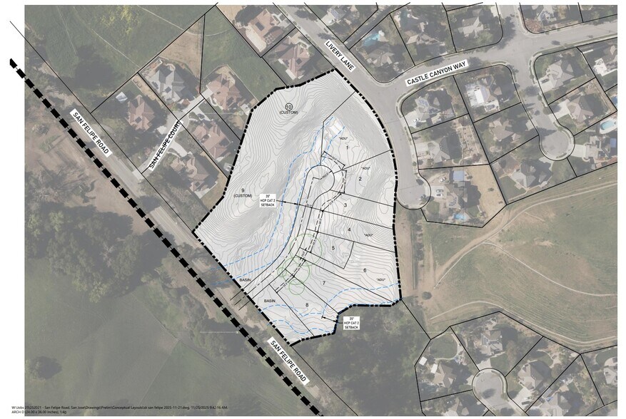 7500 San Felipe Ct, San Jose, CA à vendre - Plan de site - Image 2 de 2