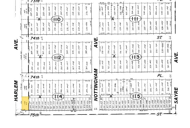 7455 S Harlem Ave, Bridgeview, IL à vendre - Plan cadastral - Image 2 de 16