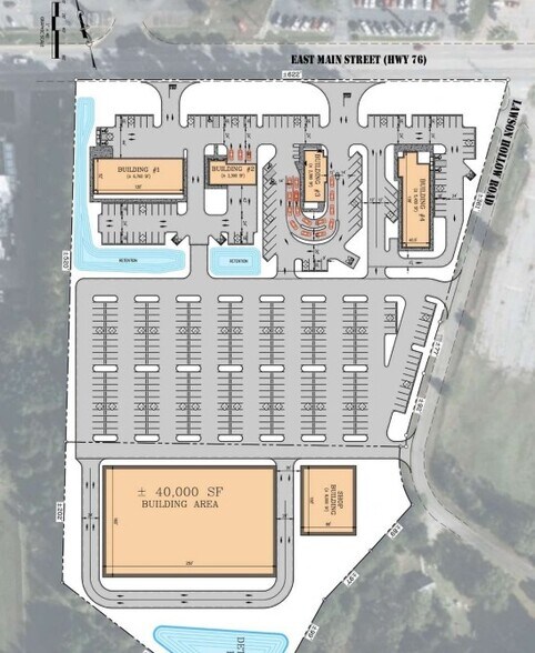 0 E Main St, Laurens, SC à louer - Photo du bâtiment - Image 1 de 1