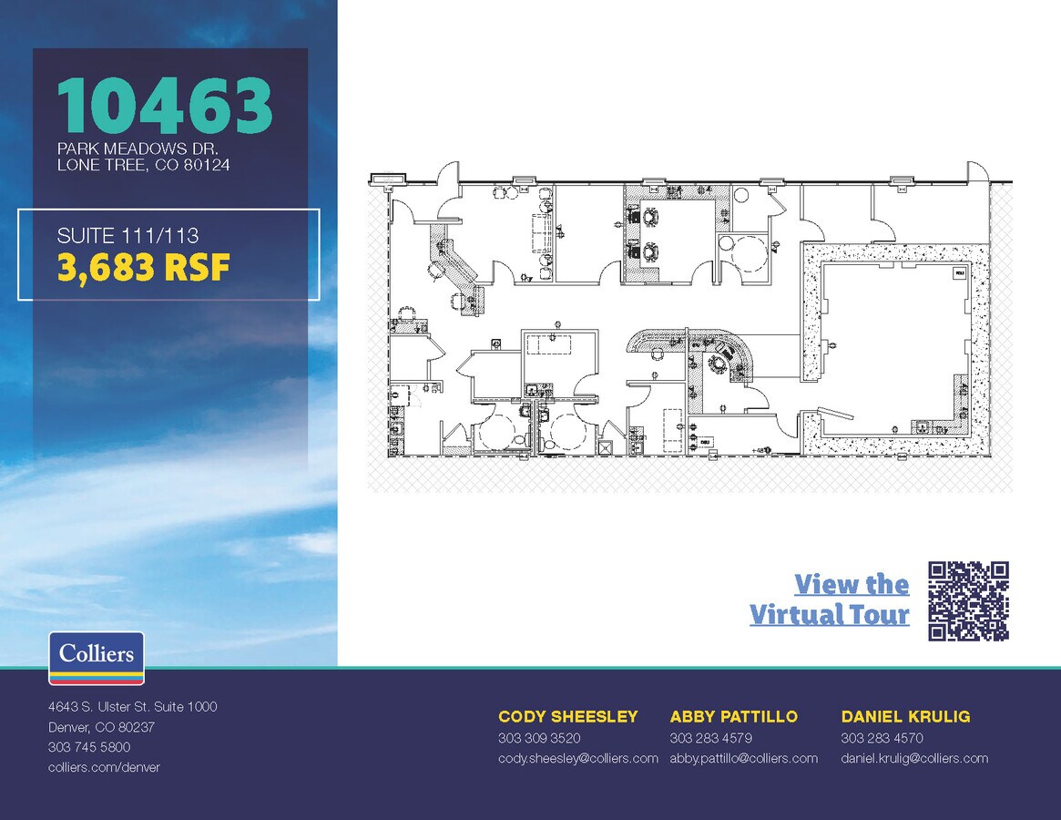 10463 Park Meadows Dr, Littleton, CO 80124 - Unit 111/113 -  - Interior Photo - Image 1 of 1