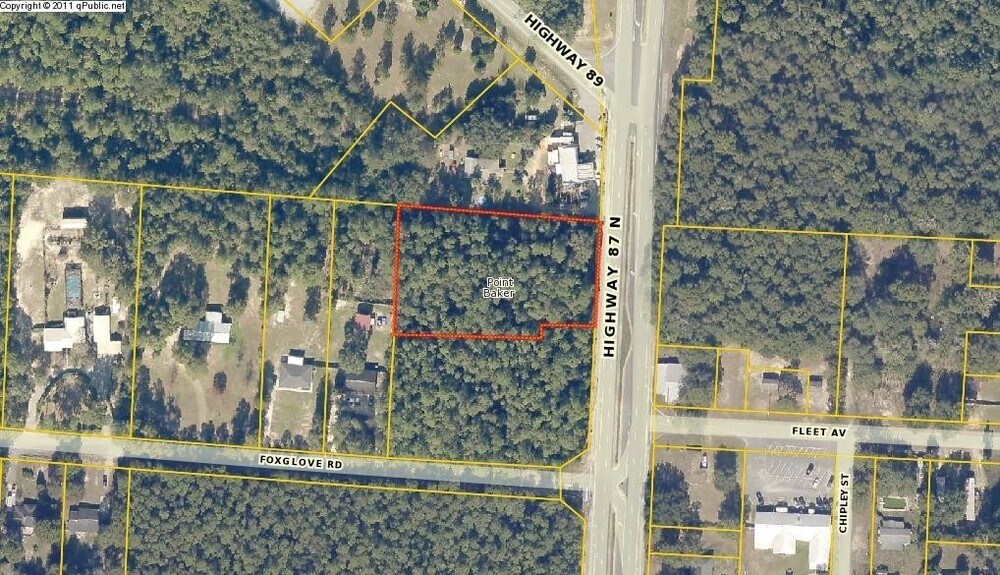 6987 Highway 87 N, Milton, FL for sale Plat Map- Image 1 of 3