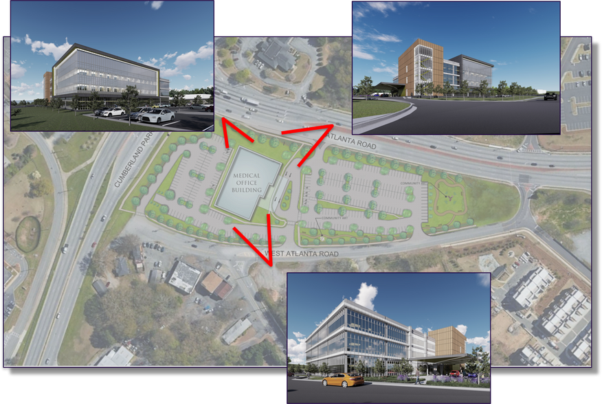 4298 W Atlanta Rd SE, Smyrna, GA à louer - Photo du bâtiment - Image 2 de 6