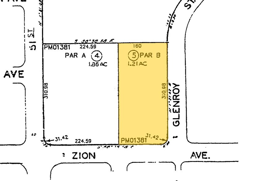 5150 Zion Ave, San Diego, CA à vendre - Plan cadastral - Image 2 de 7