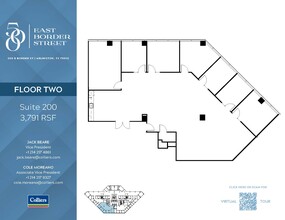 500 E Border St, Arlington, TX à louer Plan d’étage- Image 1 de 4