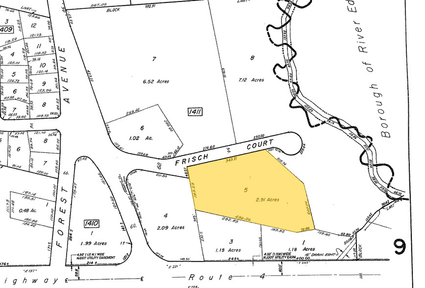 240 Frisch Ct, Paramus, NJ à louer - Plan cadastral - Image 2 de 9