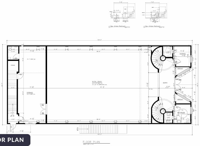 111 S Caddo St, Cleburne, TX for lease - Floor Plan - Image 3 of 4