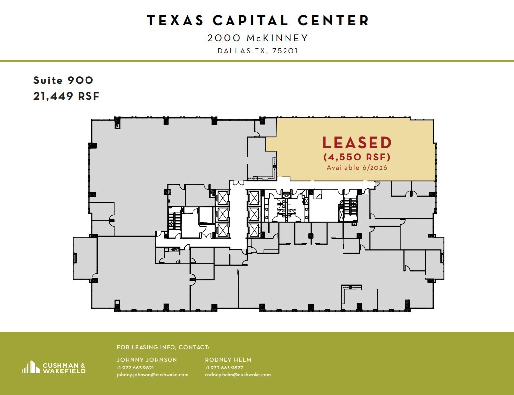 2000 McKinney Ave, Dallas, TX for lease Floor Plan- Image 1 of 1