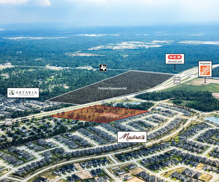 0 SH 242, Conroe, TX à vendre - Photo du bâtiment - Image 3 de 4