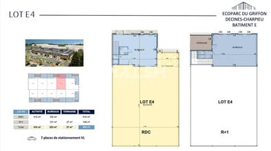 Flex in Décines-Charpieu for lease Floor Plan- Image 1 of 2