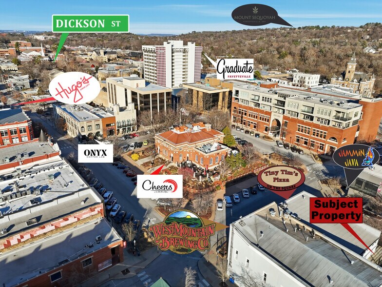 21 W Mountain St, Fayetteville, AR à louer - Photo du bâtiment - Image 3 de 17