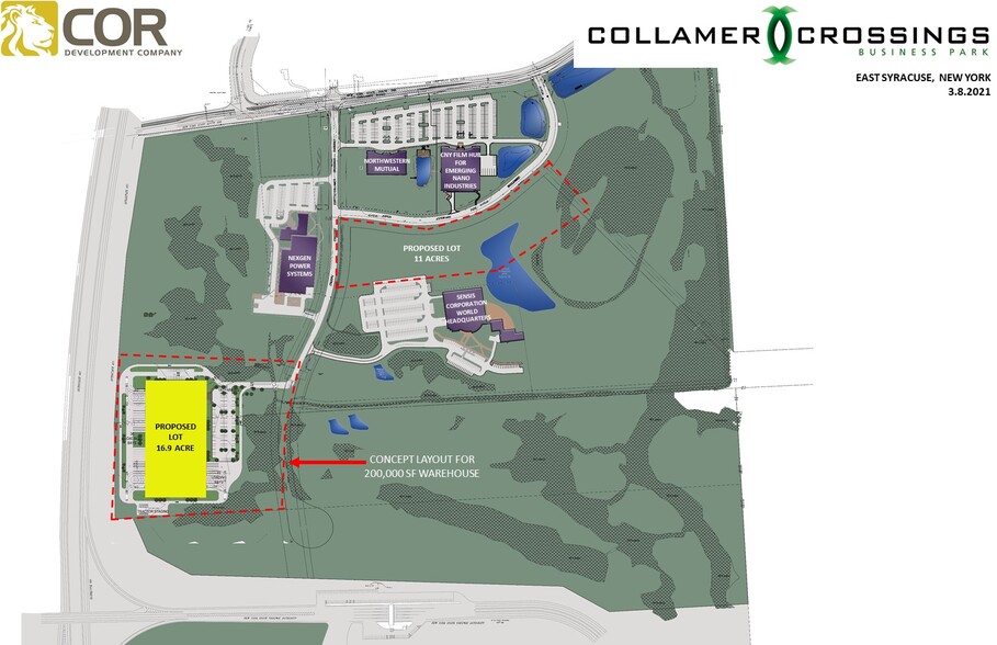 Collamer Crossings Pky, East Syracuse, NY à vendre - Plan de site - Image 3 de 28