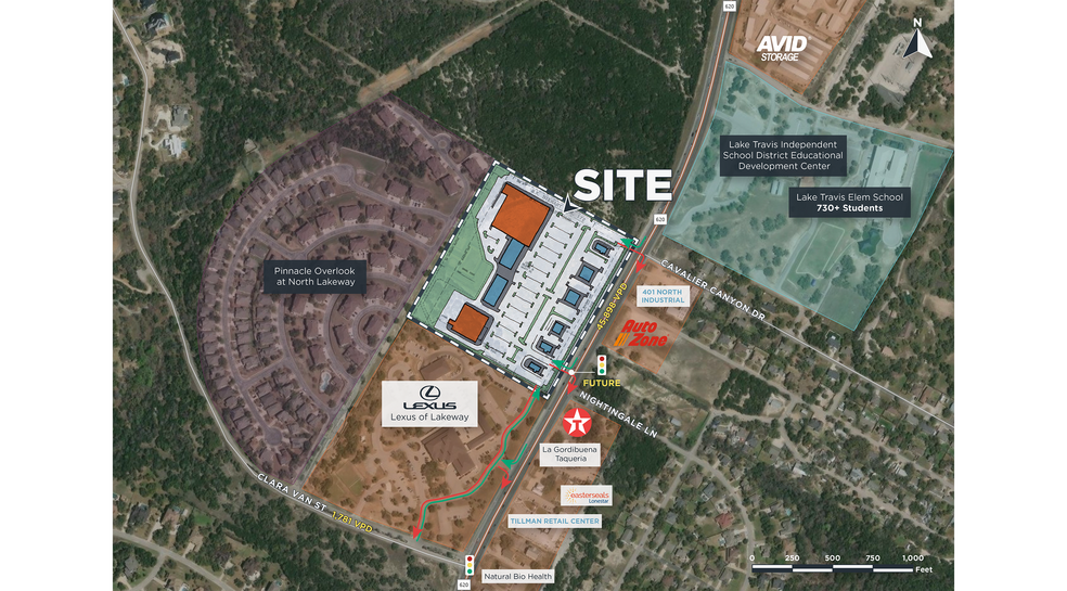 340 Ranch Rd 620 Rnch, Lakeway, TX à louer - Aérien - Image 1 de 3