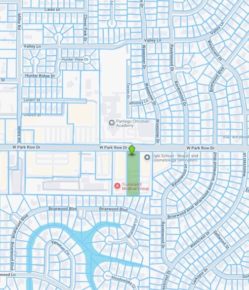 2202 W Park Row Dr, Pantego, TX for sale - Plat Map - Image 2 of 2