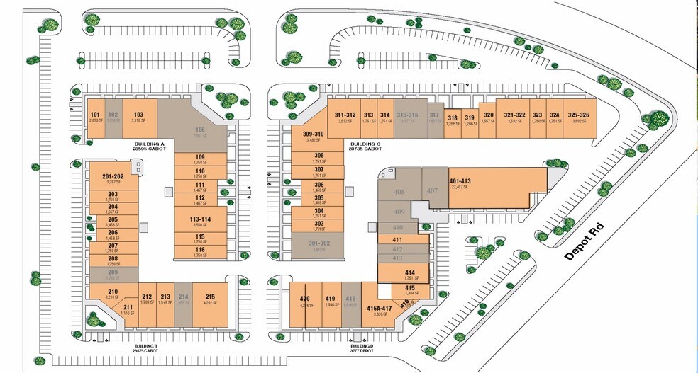 23785 Cabot Blvd, Hayward, CA à louer - Plan de site - Image 2 de 23