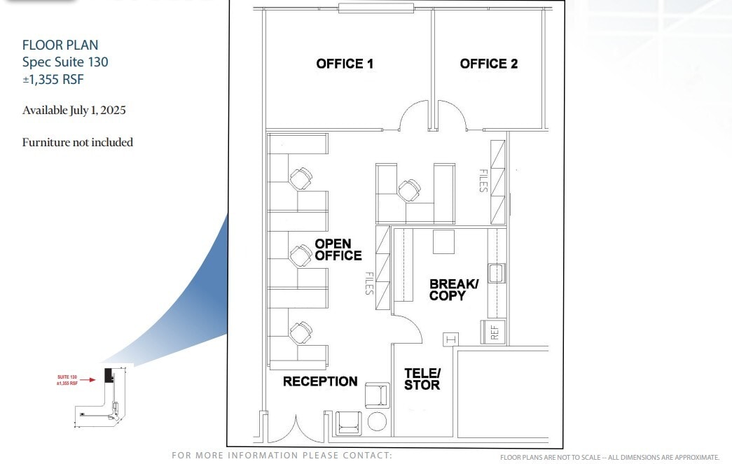 1430 Blue Oaks Blvd, Roseville, CA for lease Floor Plan- Image 1 of 1