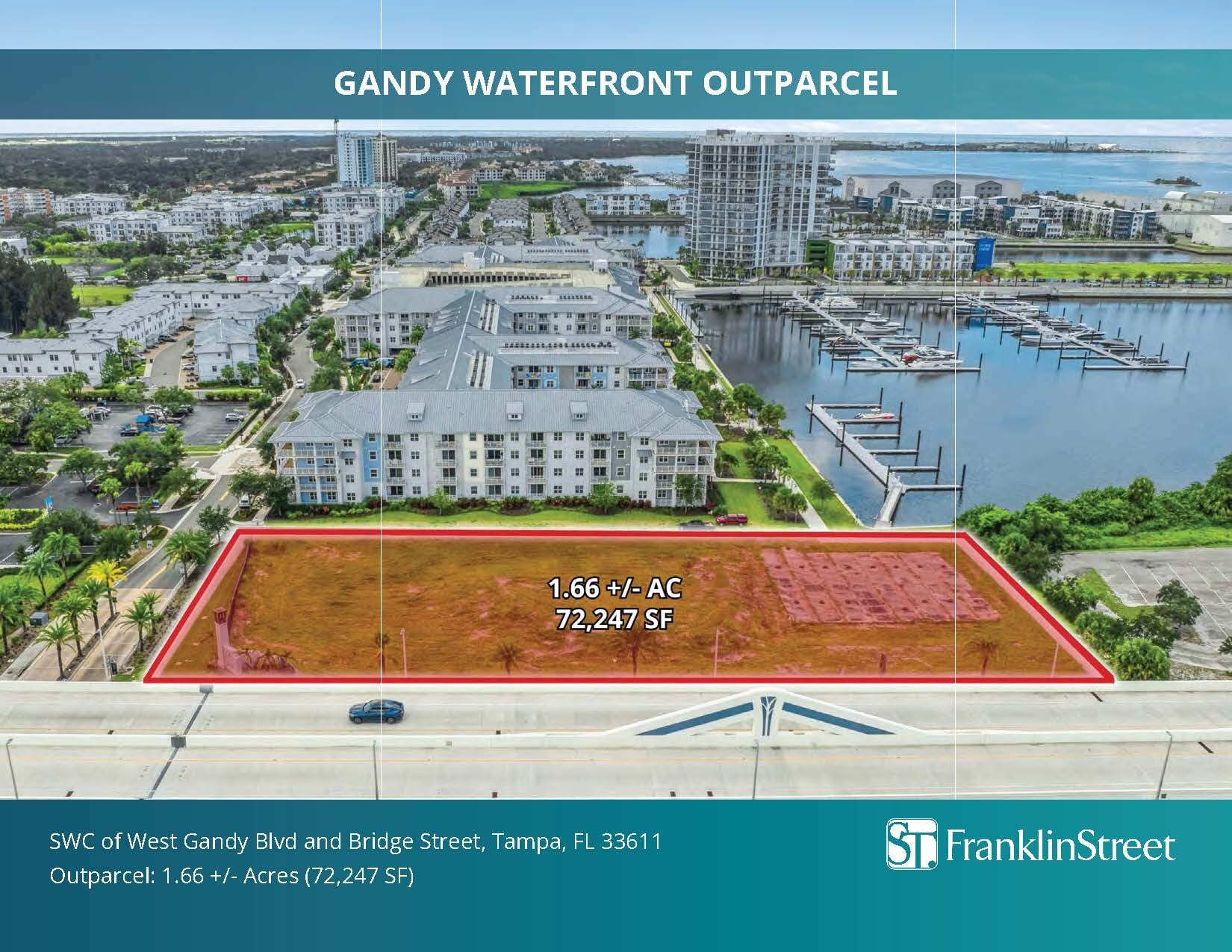 SWC of West Gandy & Bridge Street blvd, Tampa, FL à vendre Photo principale- Image 1 de 12