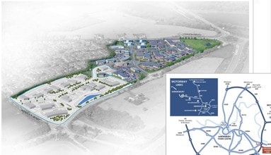 Shrewsbury Business Park, Shrewsbury, SHR - Aérien  Vue de la carte
