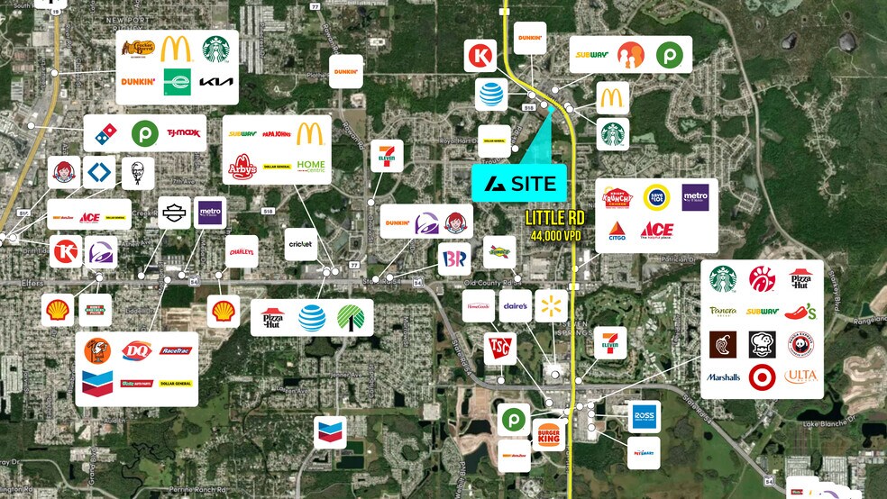 Little Rd, New Port Richey, FL à louer - Photo du bâtiment - Image 3 de 6