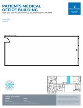 4500 E Sam Houston Pky S, Pasadena, TX à louer Plan d’étage- Image 1 de 1